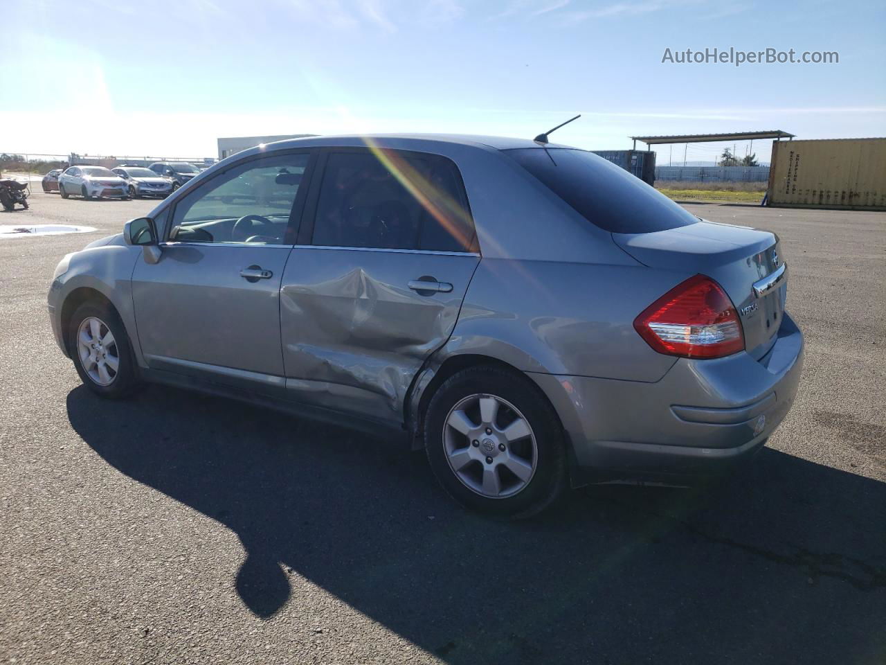 2009 Nissan Versa S Silver vin: 3N1BC11E29L355268