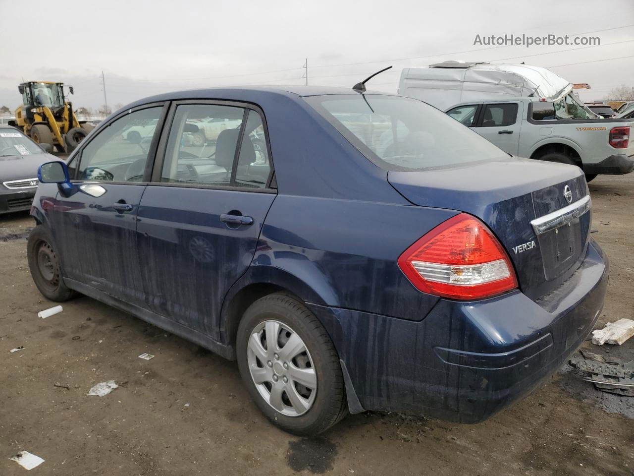 2009 Nissan Versa S Blue vin: 3N1BC11E29L408664