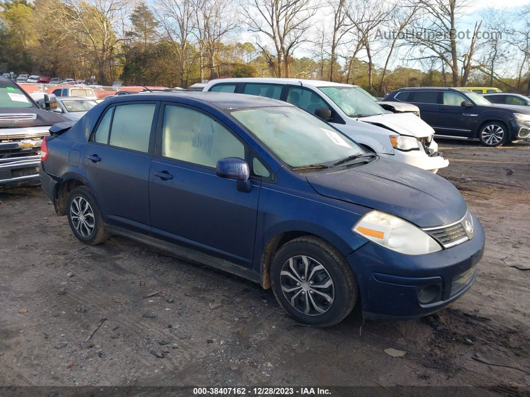 2009 Nissan Versa 1.8s Blue vin: 3N1BC11E29L491514