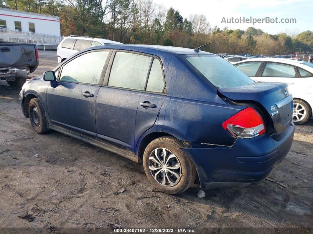 2009 Nissan Versa 1.8s Blue vin: 3N1BC11E29L491514