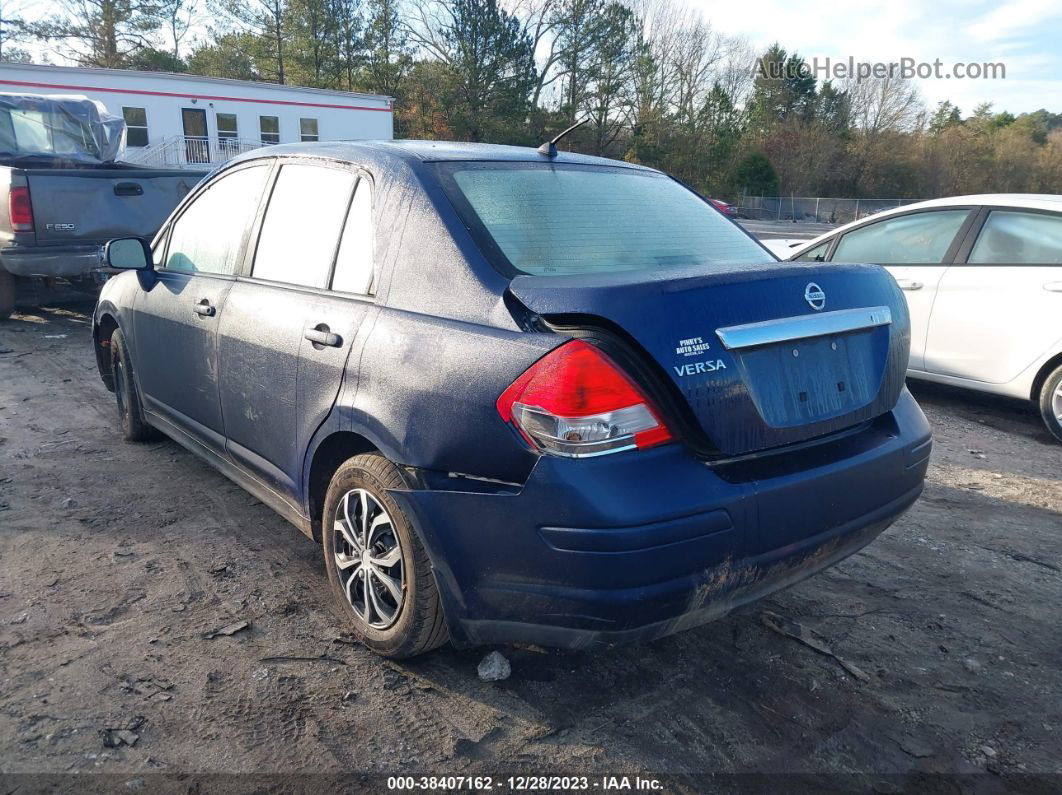 2009 Nissan Versa 1.8s Blue vin: 3N1BC11E29L491514