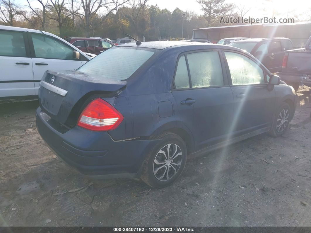 2009 Nissan Versa 1.8s Blue vin: 3N1BC11E29L491514