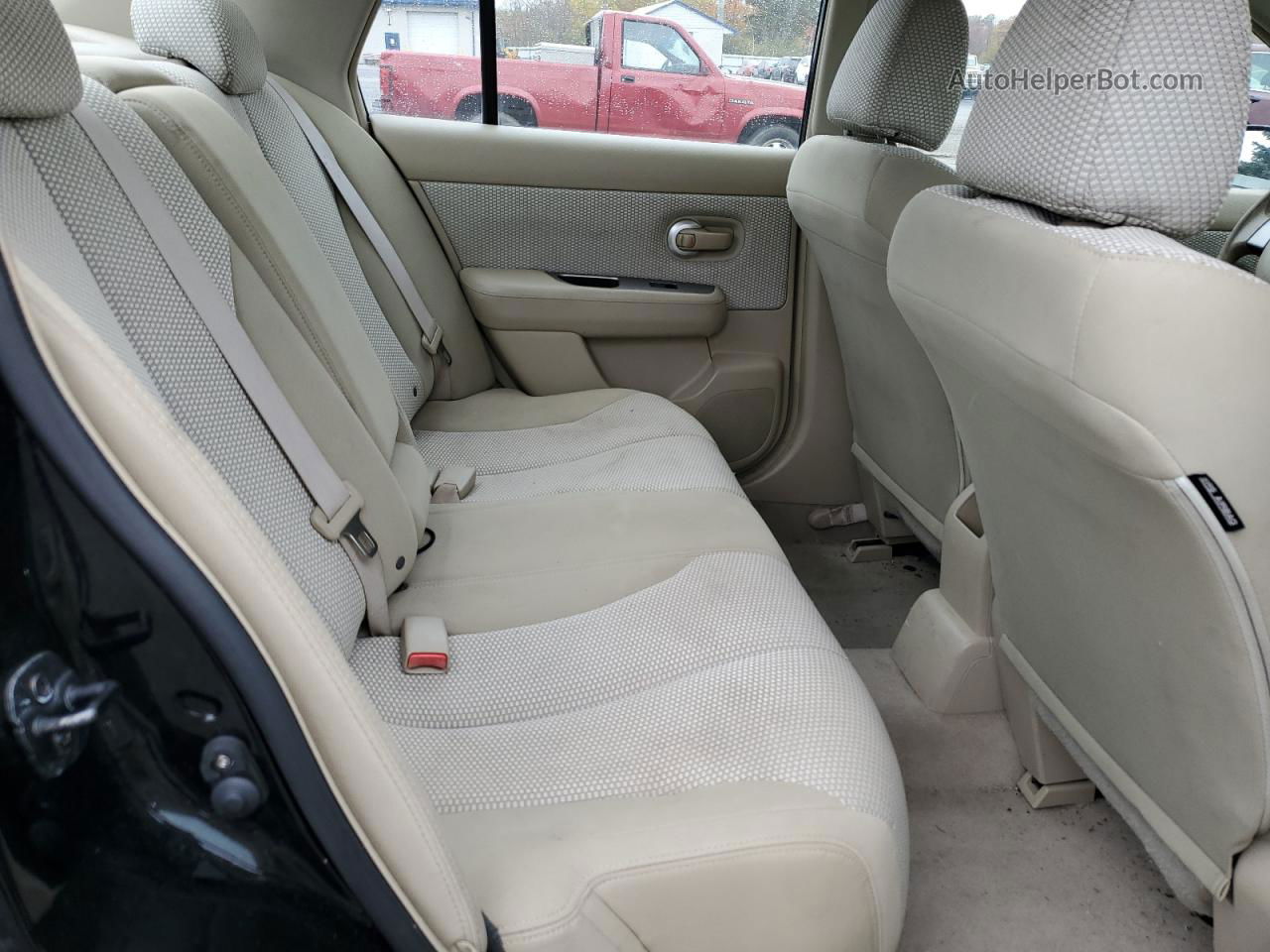 2009 Nissan Versa S Черный vin: 3N1BC11E39L357045