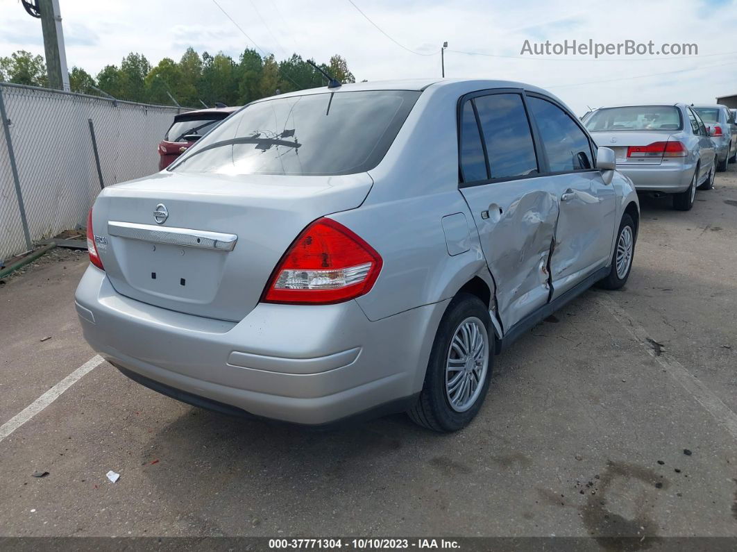 2009 Nissan Versa 1.8s Серебряный vin: 3N1BC11E39L387971