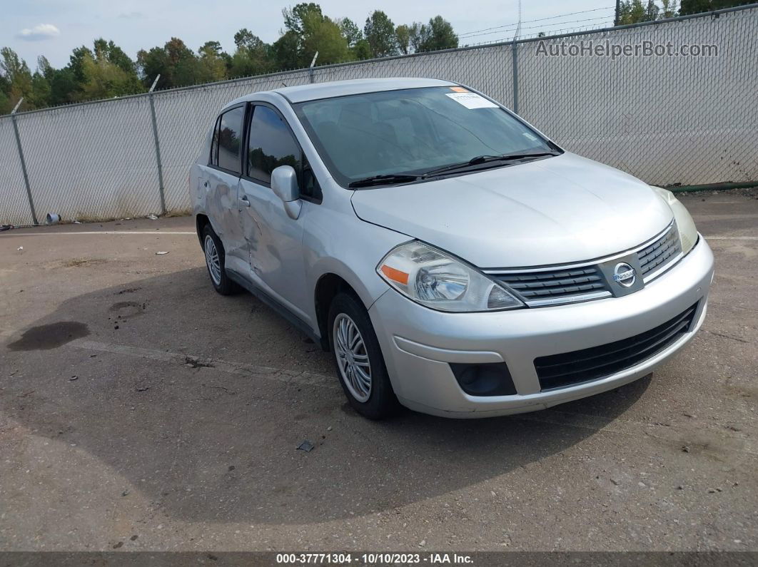 2009 Nissan Versa 1.8s Серебряный vin: 3N1BC11E39L387971