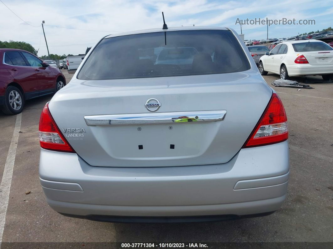 2009 Nissan Versa 1.8s Silver vin: 3N1BC11E39L387971