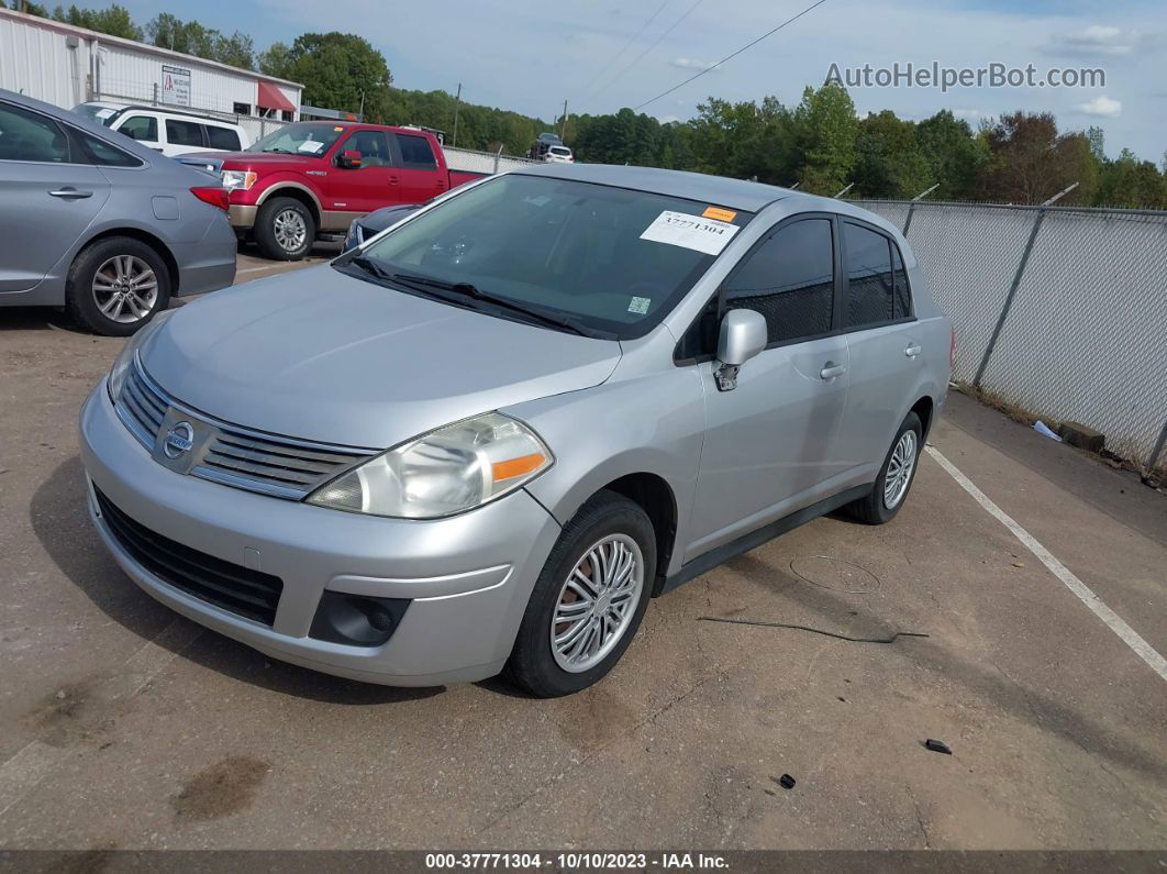 2009 Nissan Versa 1.8s Серебряный vin: 3N1BC11E39L387971