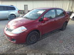 2009 Nissan Versa 1.8 S Maroon vin: 3N1BC11E39L445965