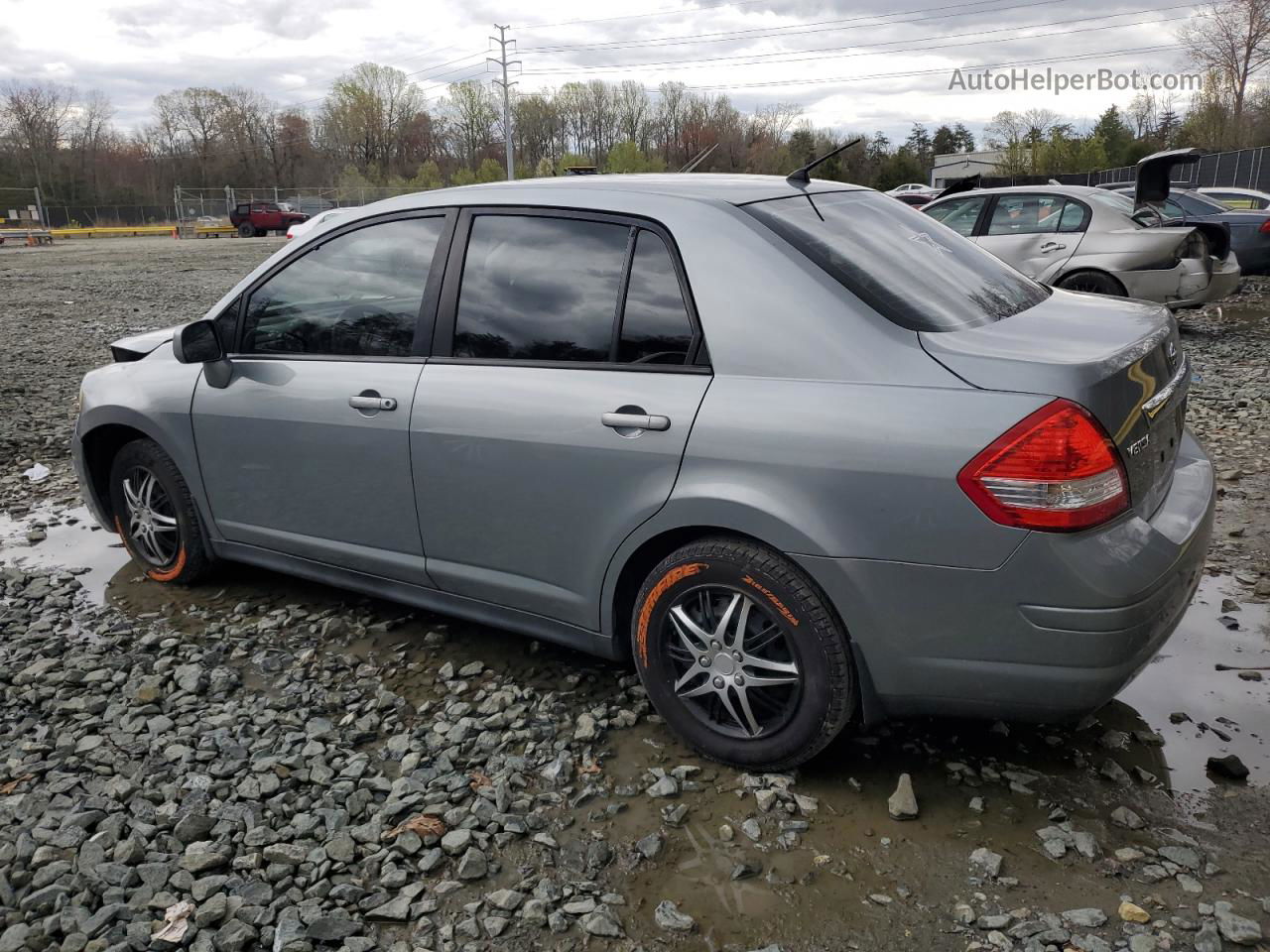 2009 Nissan Versa S Gray vin: 3N1BC11E39L462023