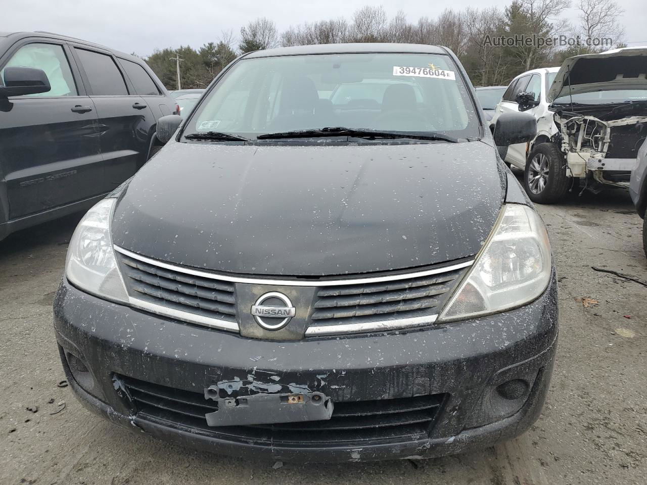 2009 Nissan Versa S Black vin: 3N1BC11E49L363484