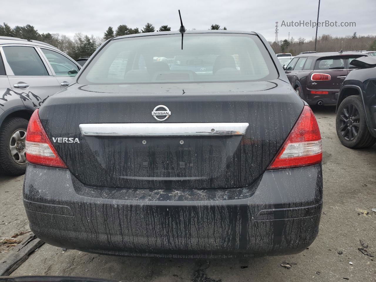 2009 Nissan Versa S Black vin: 3N1BC11E49L363484