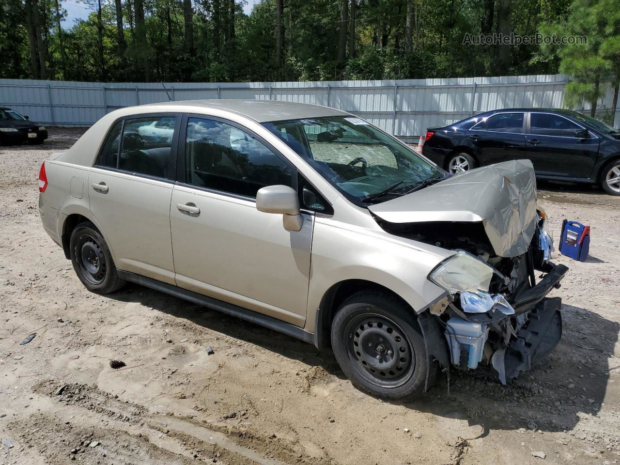 2009 Nissan Versa S Silver vin: 3N1BC11E49L387588