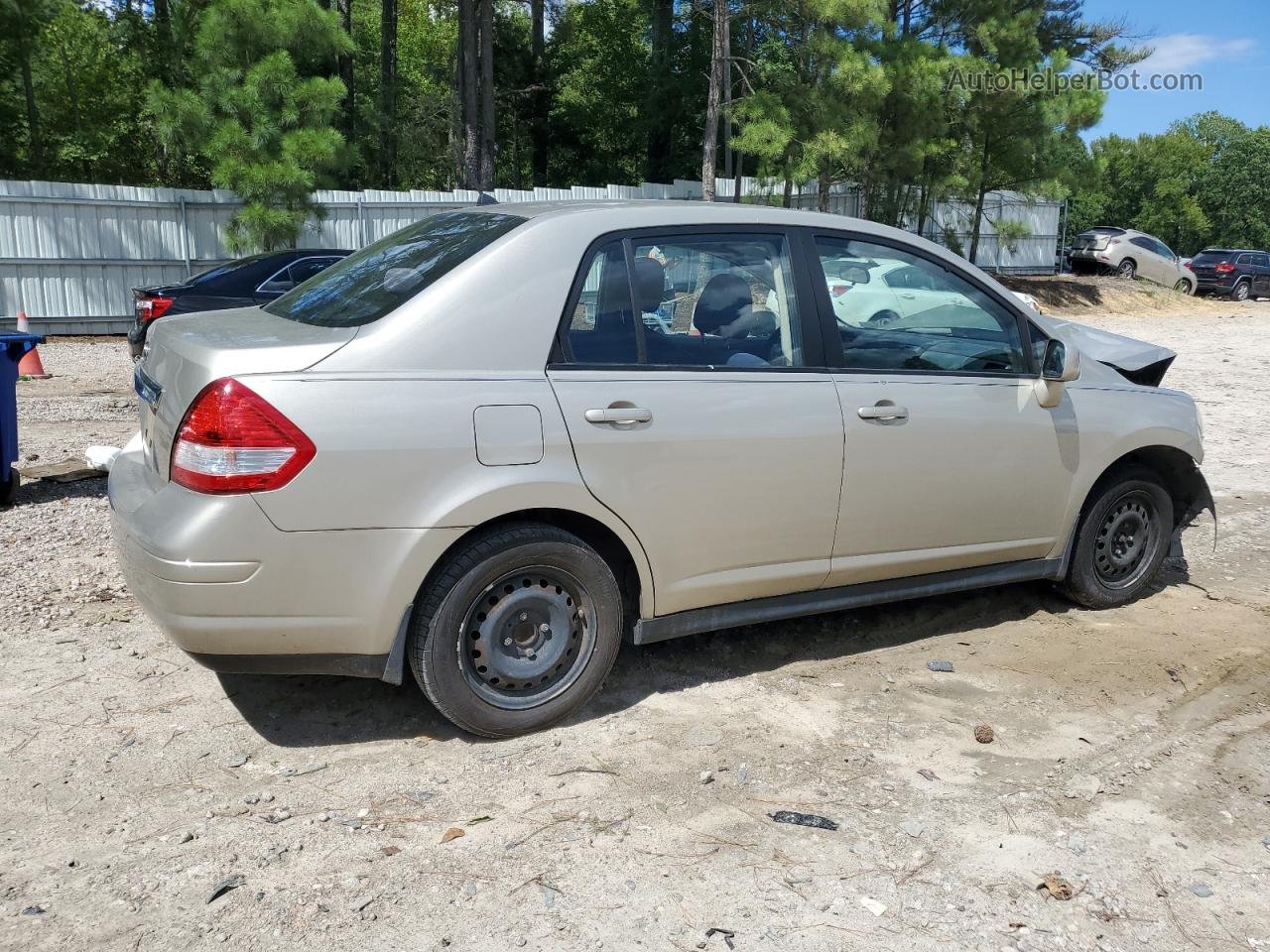 2009 Nissan Versa S Silver vin: 3N1BC11E49L387588