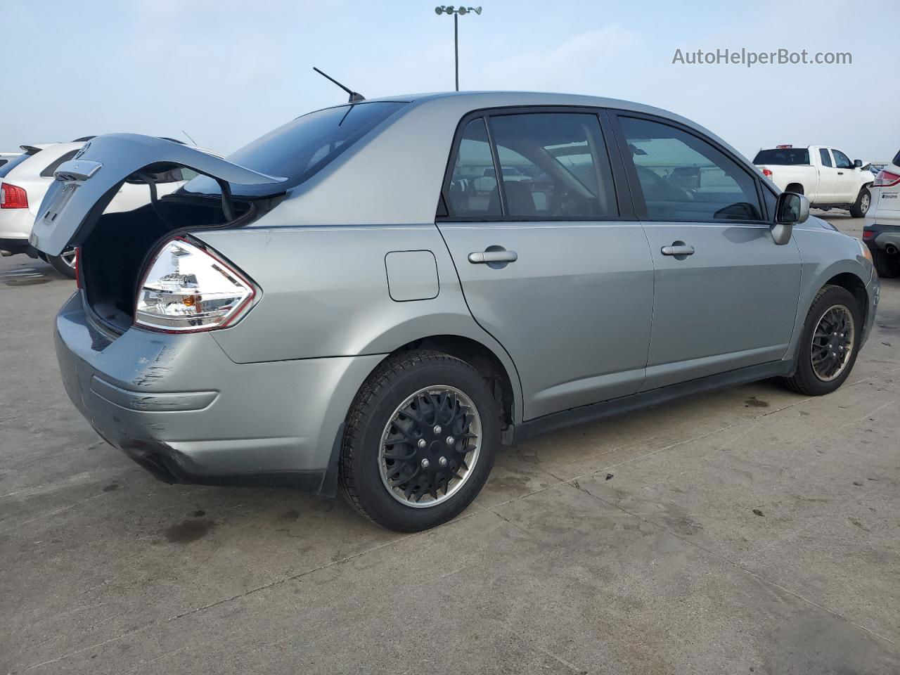 2009 Nissan Versa S Gray vin: 3N1BC11E49L446493