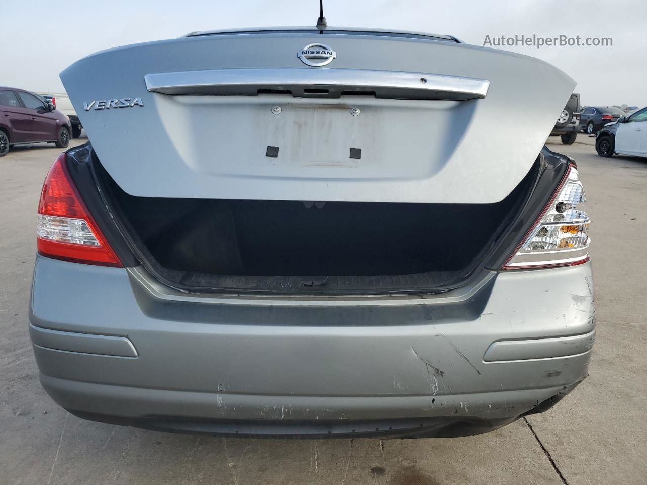 2009 Nissan Versa S Gray vin: 3N1BC11E49L446493