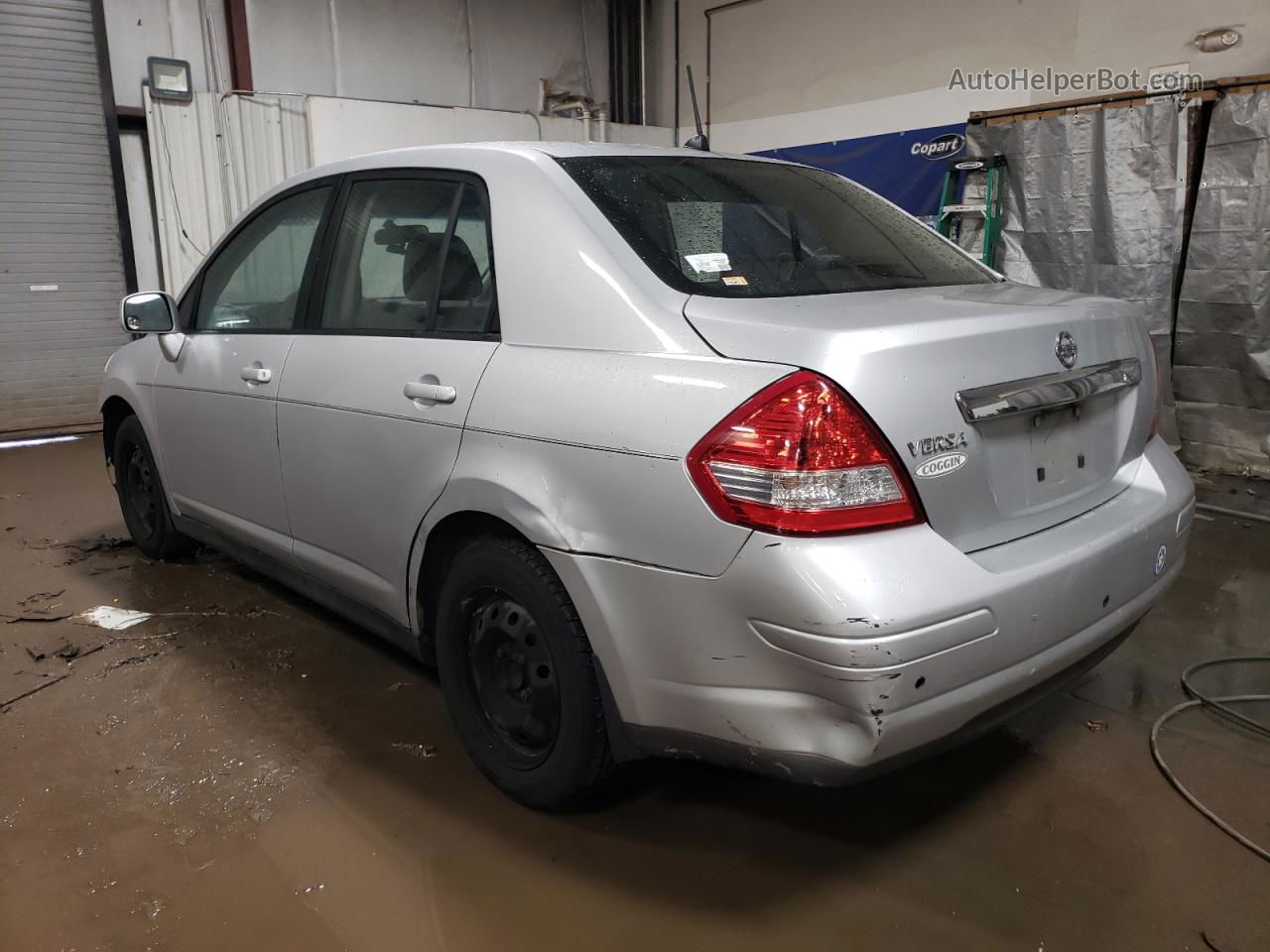 2009 Nissan Versa S Silver vin: 3N1BC11E49L483575