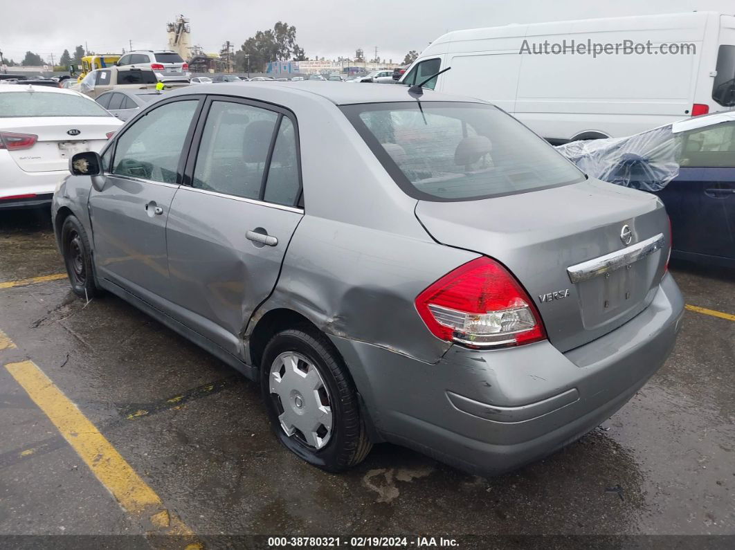 2009 Nissan Versa 1.8s Gray vin: 3N1BC11E69L377175