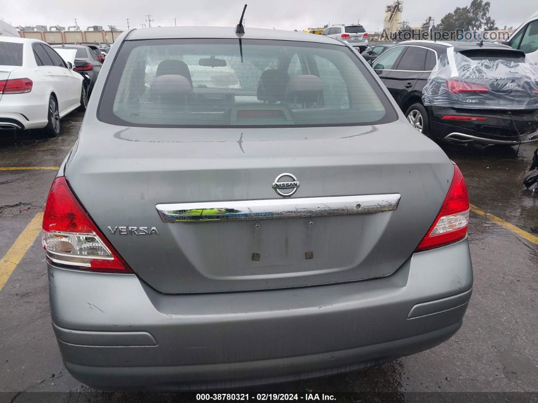 2009 Nissan Versa 1.8s Gray vin: 3N1BC11E69L377175