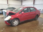 2009 Nissan Versa S Burgundy vin: 3N1BC11E69L450013