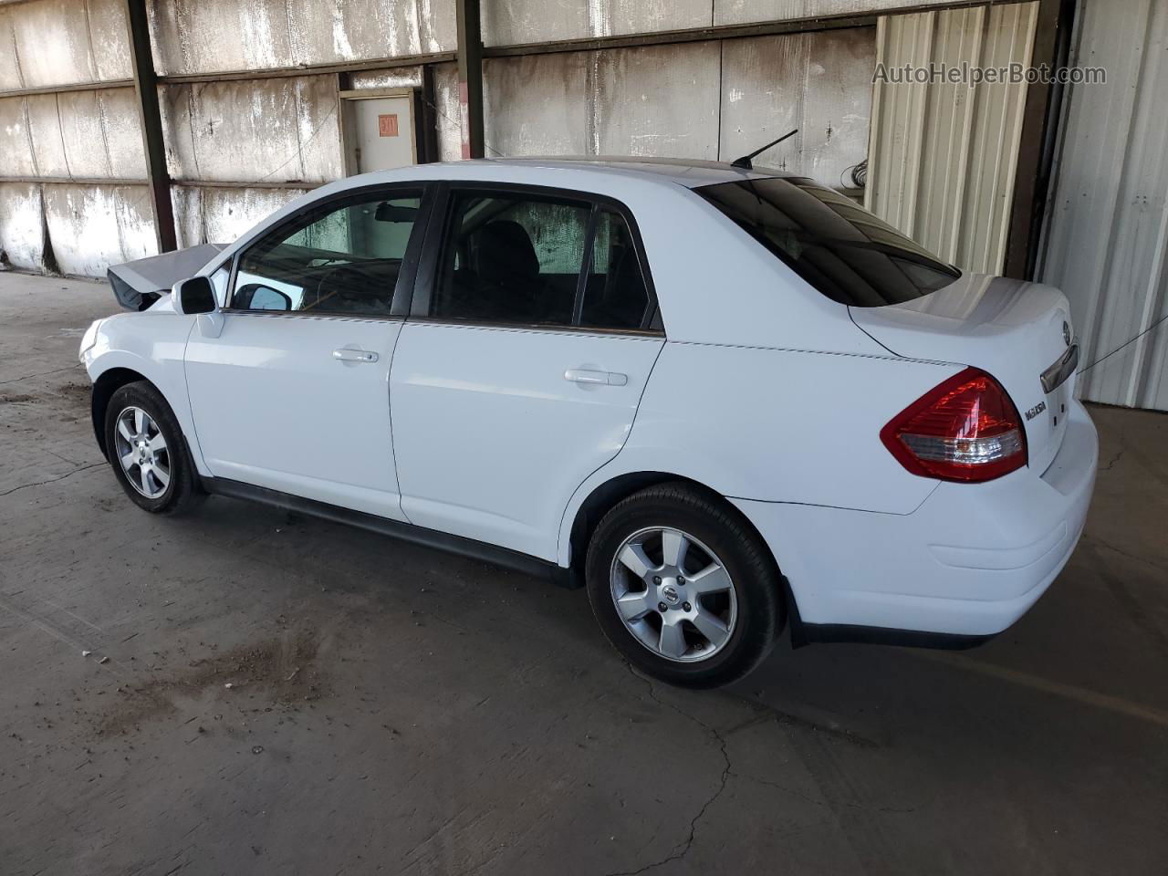 2009 Nissan Versa S Белый vin: 3N1BC11E79L368954