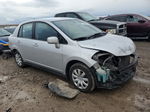 2009 Nissan Versa S Silver vin: 3N1BC11E89L422133