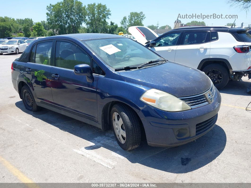 2009 Nissan Versa 1.8s Blue vin: 3N1BC11E99L350424