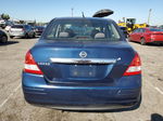 2009 Nissan Versa S Blue vin: 3N1BC11E99L417698