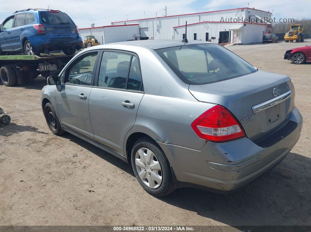 2009 Nissan Versa 1.8s Gray vin: 3N1BC11E99L441550