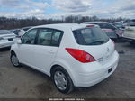 2009 Nissan Versa 1.8s White vin: 3N1BC13E09L396852