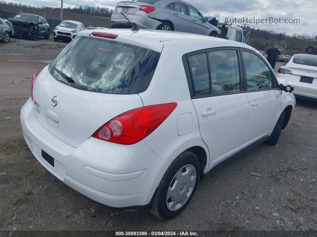 2009 Nissan Versa 1.8s White vin: 3N1BC13E09L396852