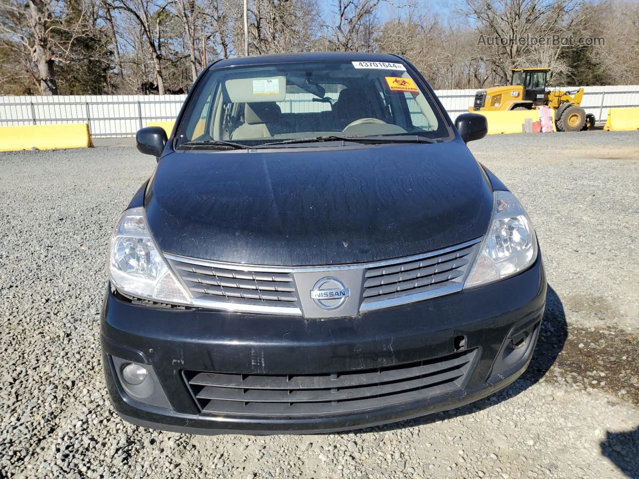 2009 Nissan Versa S Black vin: 3N1BC13E09L416923