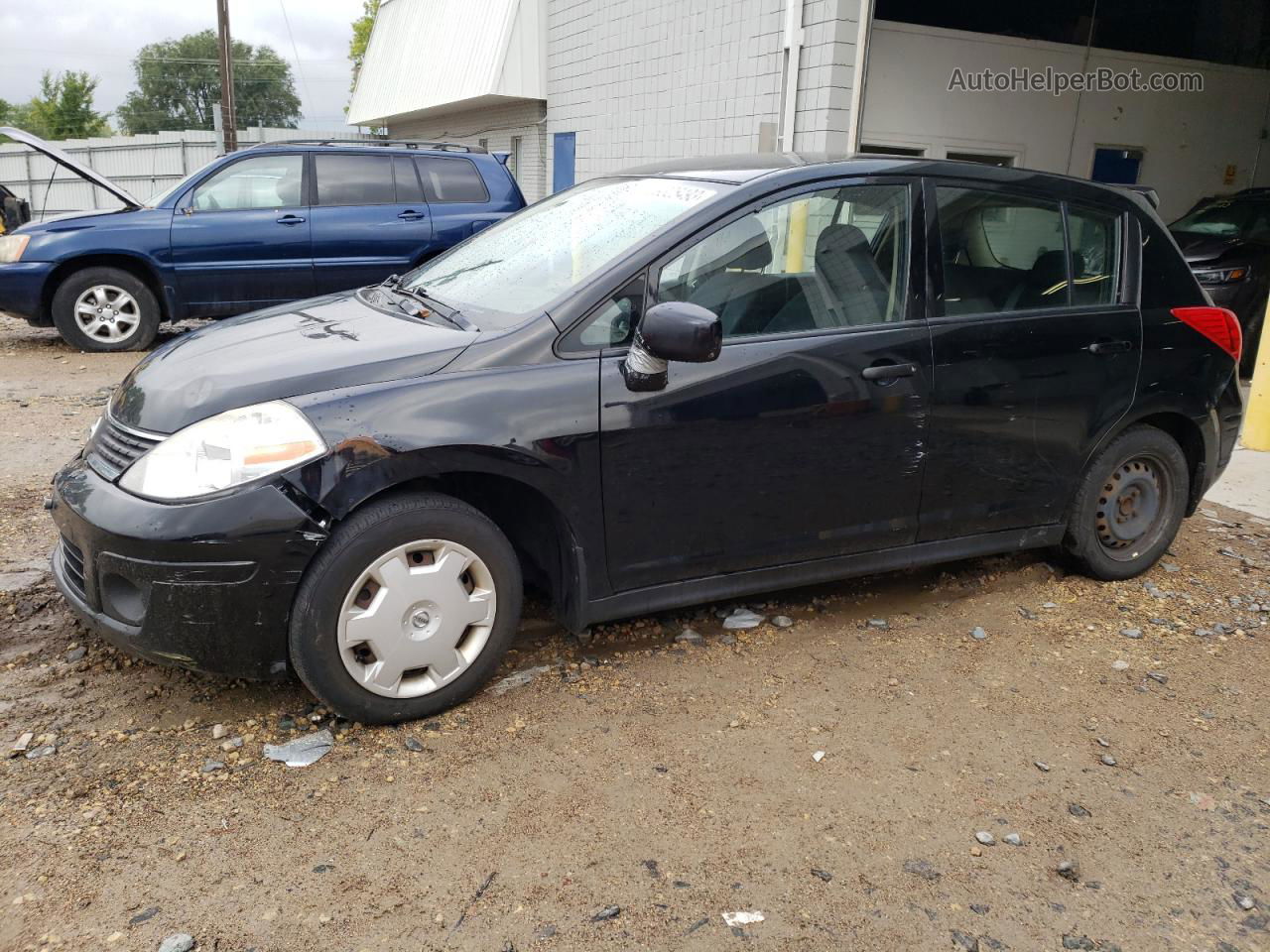 2009 Nissan Versa S Black vin: 3N1BC13E09L481688