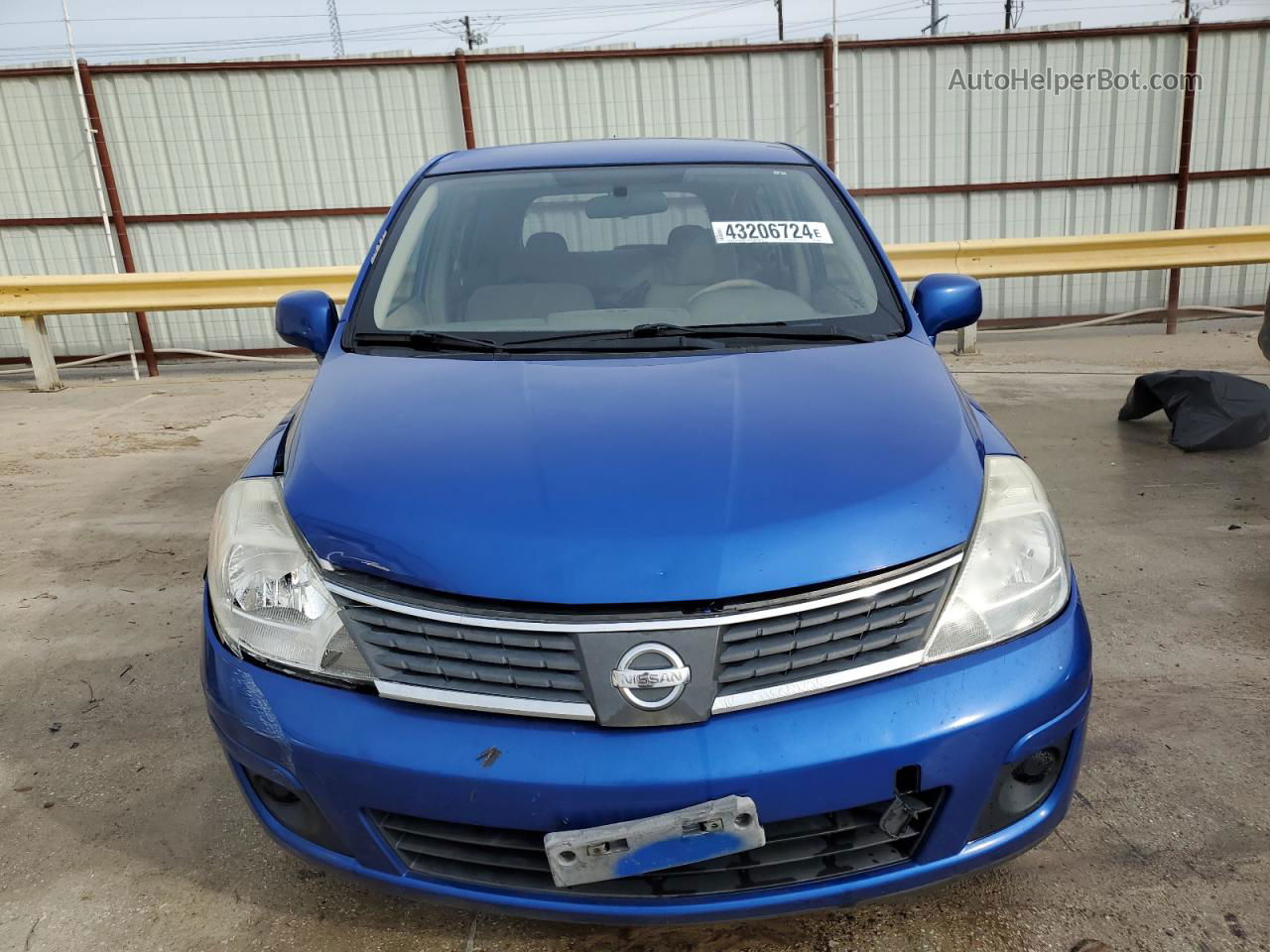 2009 Nissan Versa S Blue vin: 3N1BC13E09L498202