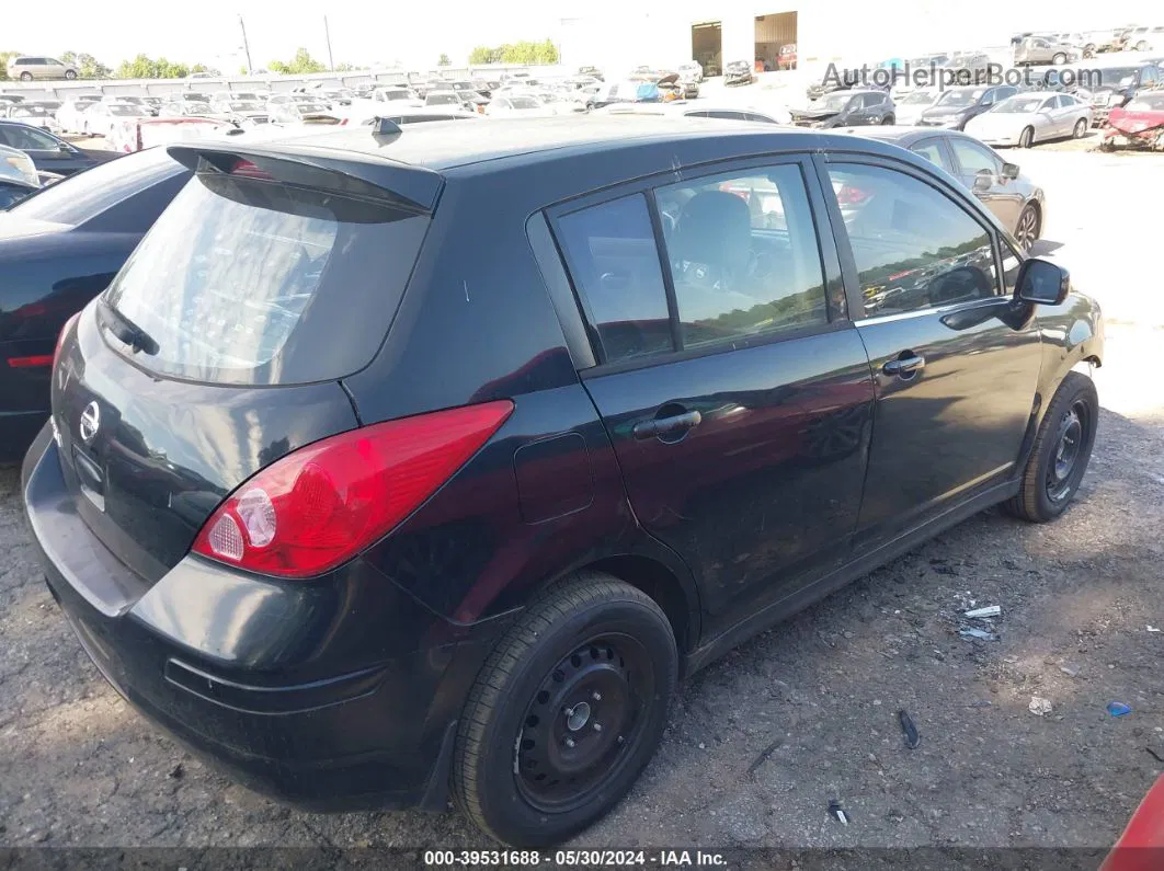 2009 Nissan Versa 1.8s Black vin: 3N1BC13E19L368428