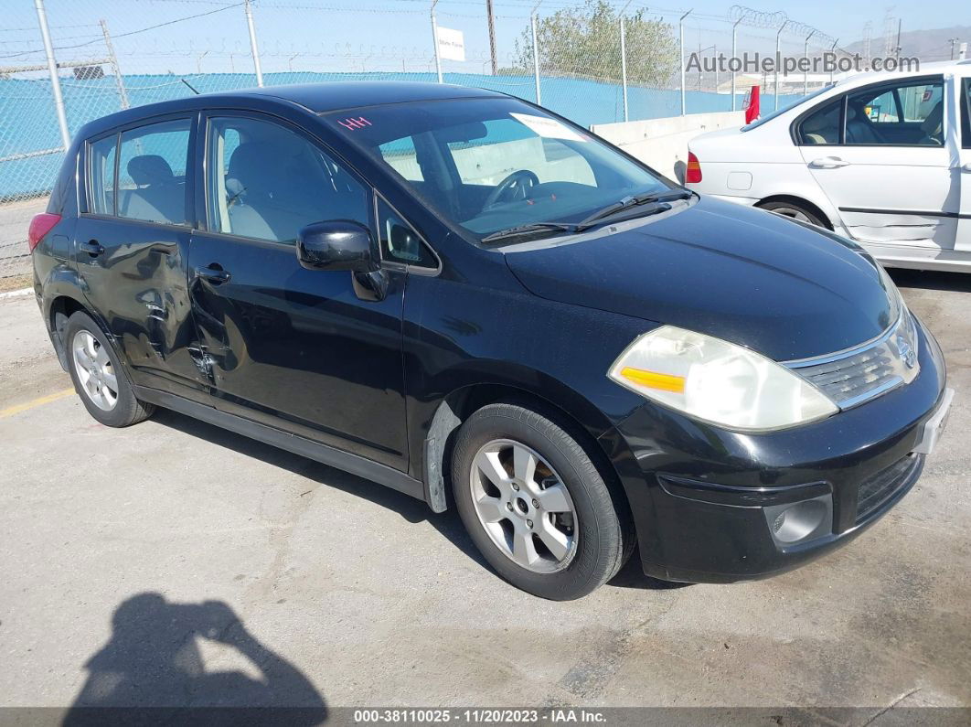 2009 Nissan Versa 1.8sl Black vin: 3N1BC13E19L384502