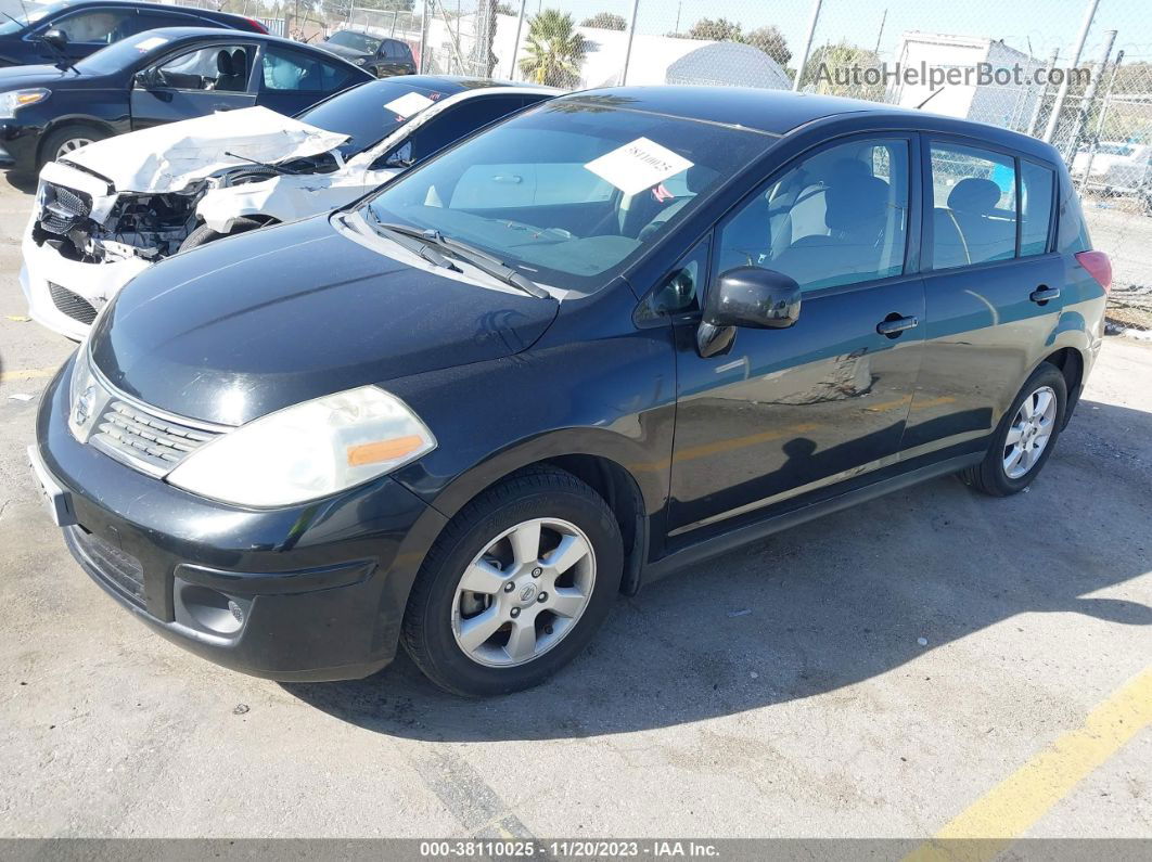 2009 Nissan Versa 1.8sl Black vin: 3N1BC13E19L384502