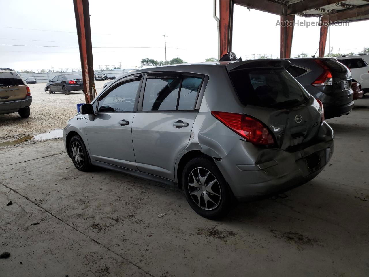 2009 Nissan Versa S Silver vin: 3N1BC13E19L401511