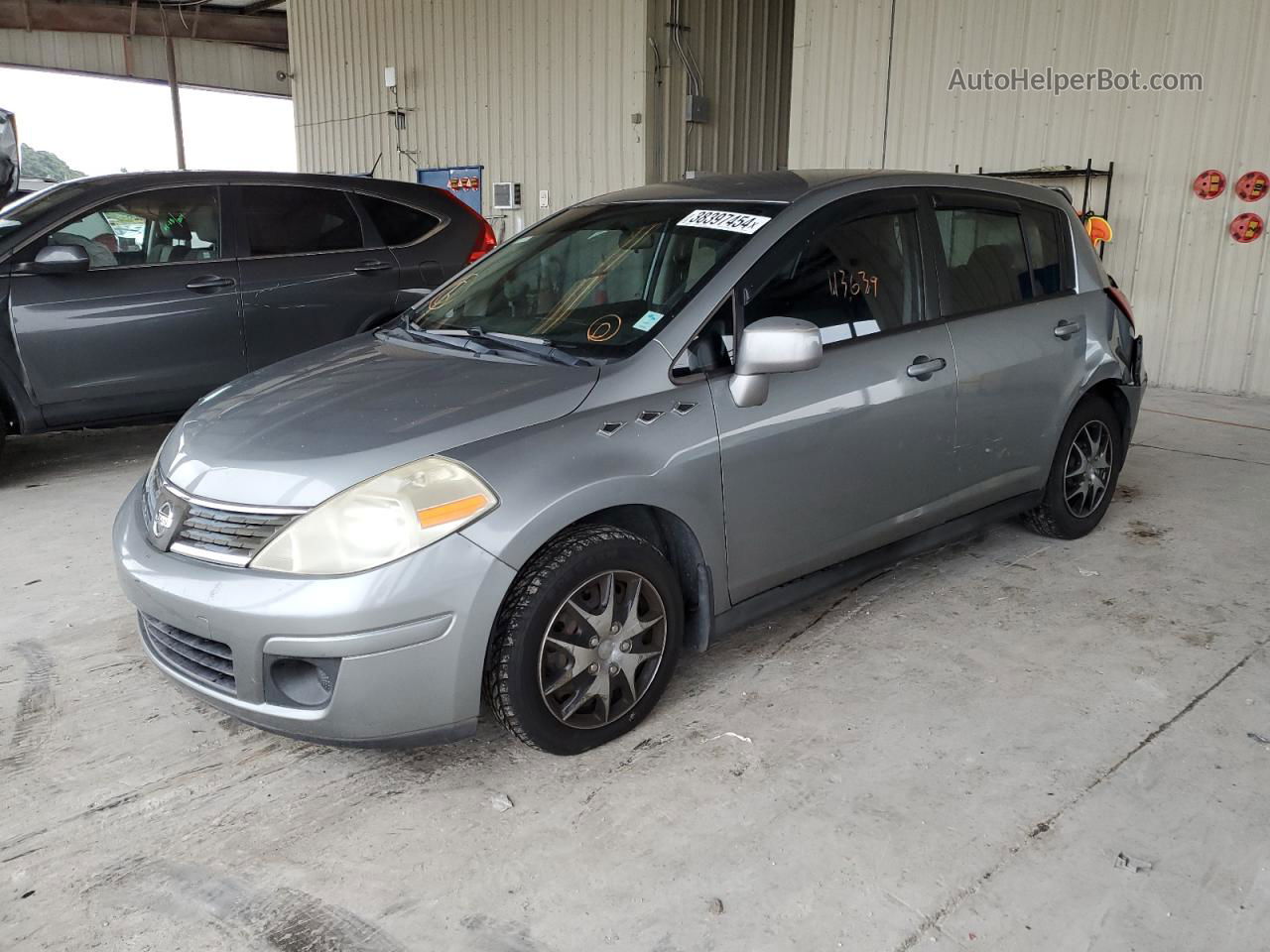 2009 Nissan Versa S Silver vin: 3N1BC13E19L401511