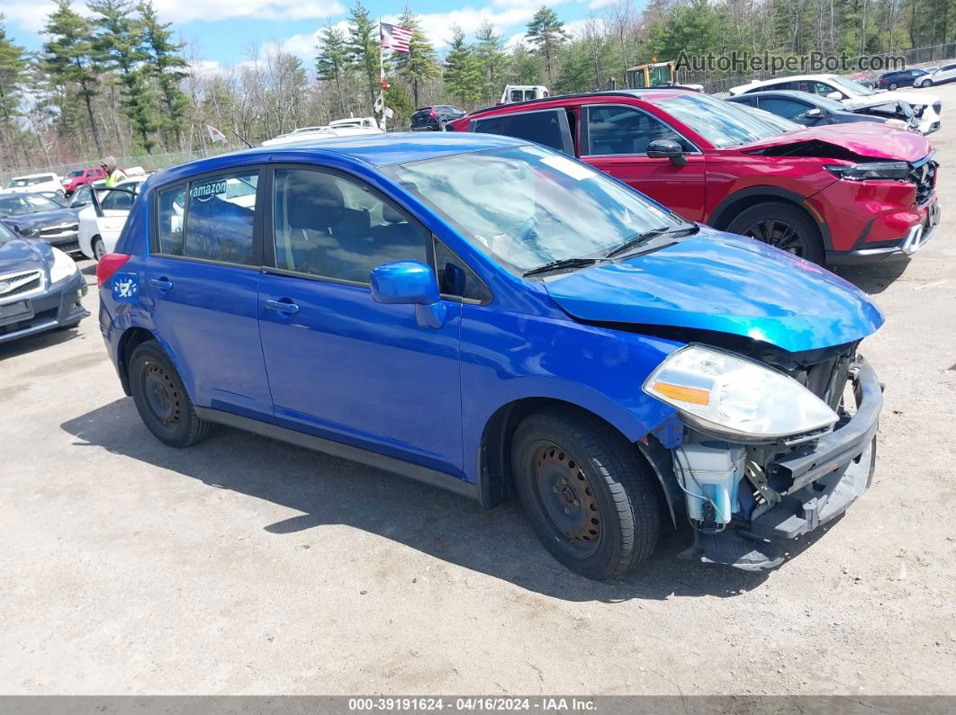 2009 Nissan Versa 1.8s Blue vin: 3N1BC13E19L433021