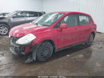 2009 Nissan Versa 1.8s Red vin: 3N1BC13E19L443080