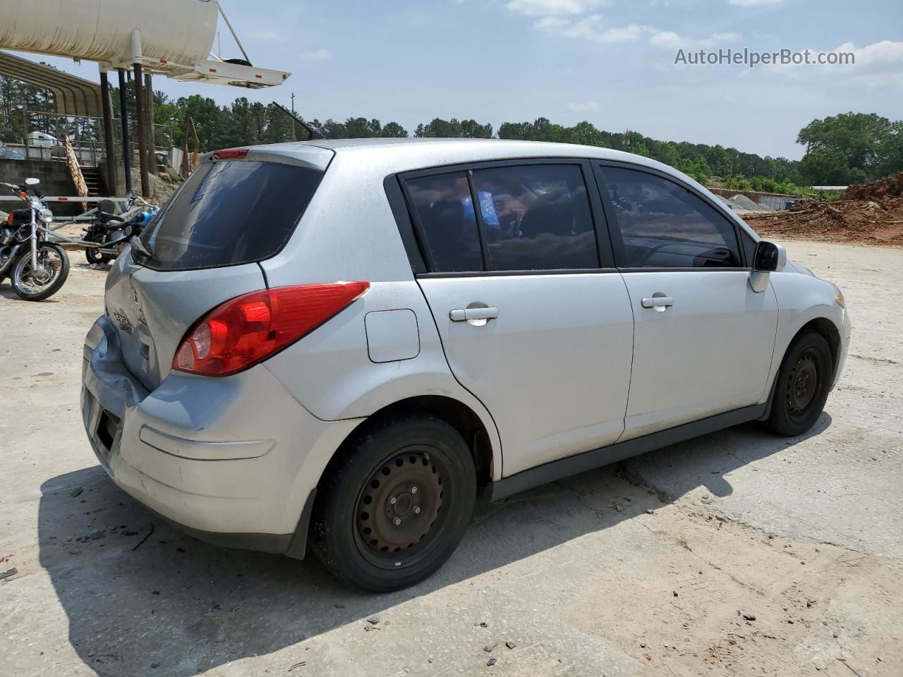 2009 Nissan Versa S Silver vin: 3N1BC13E19L499455