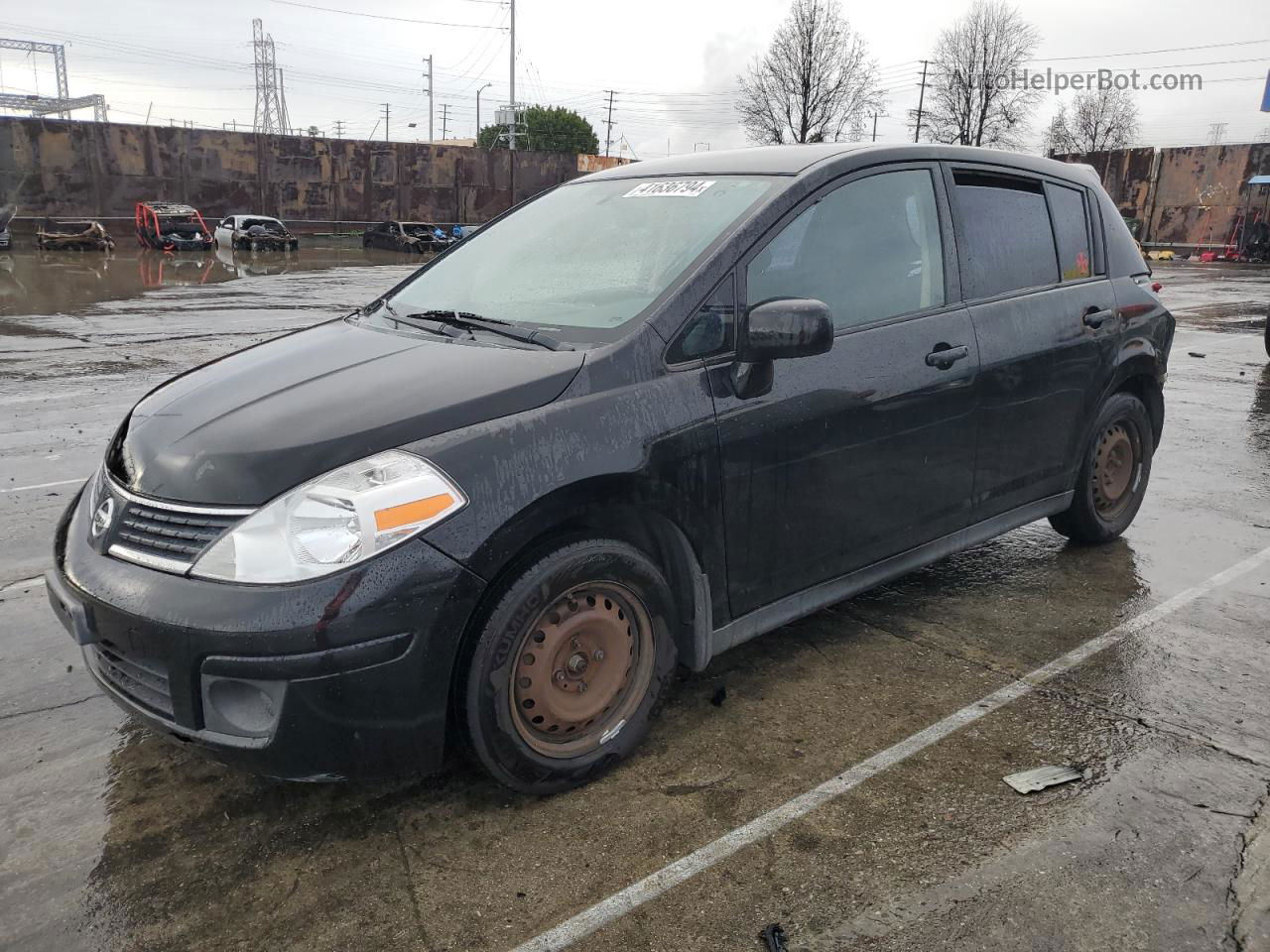 2009 Nissan Versa S Charcoal vin: 3N1BC13E29L355350