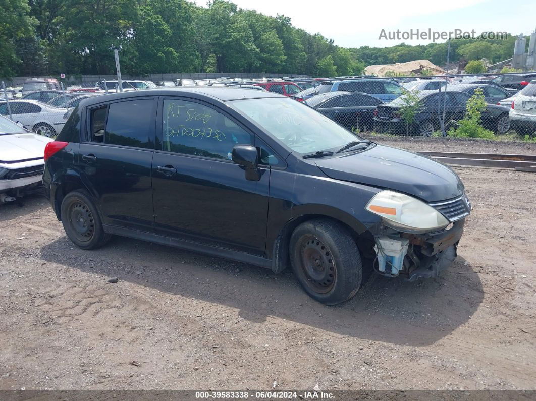 2009 Nissan Versa 1.8s Черный vin: 3N1BC13E29L372262