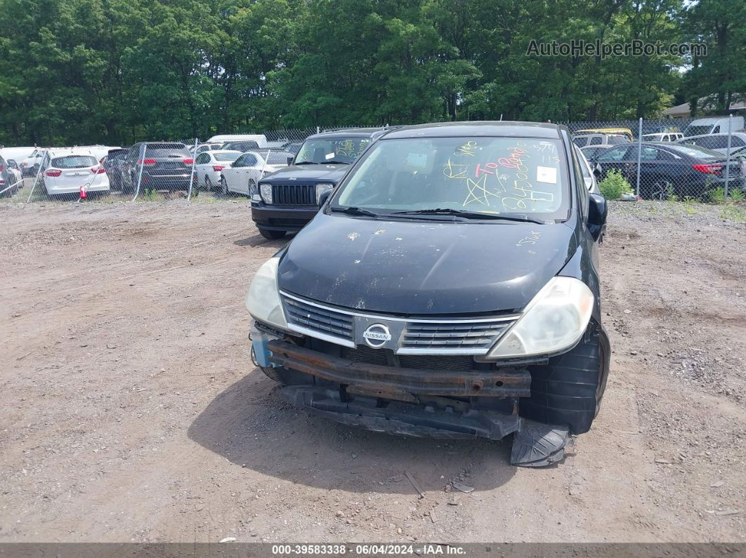 2009 Nissan Versa 1.8s Черный vin: 3N1BC13E29L372262