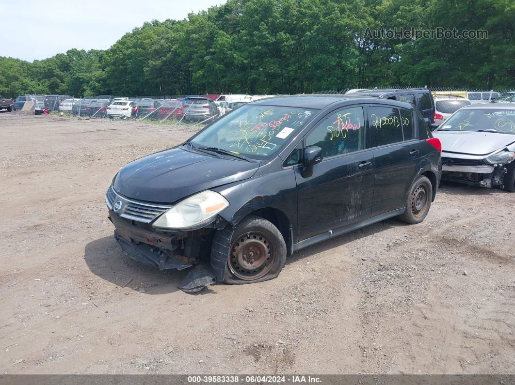 2009 Nissan Versa 1.8s Черный vin: 3N1BC13E29L372262