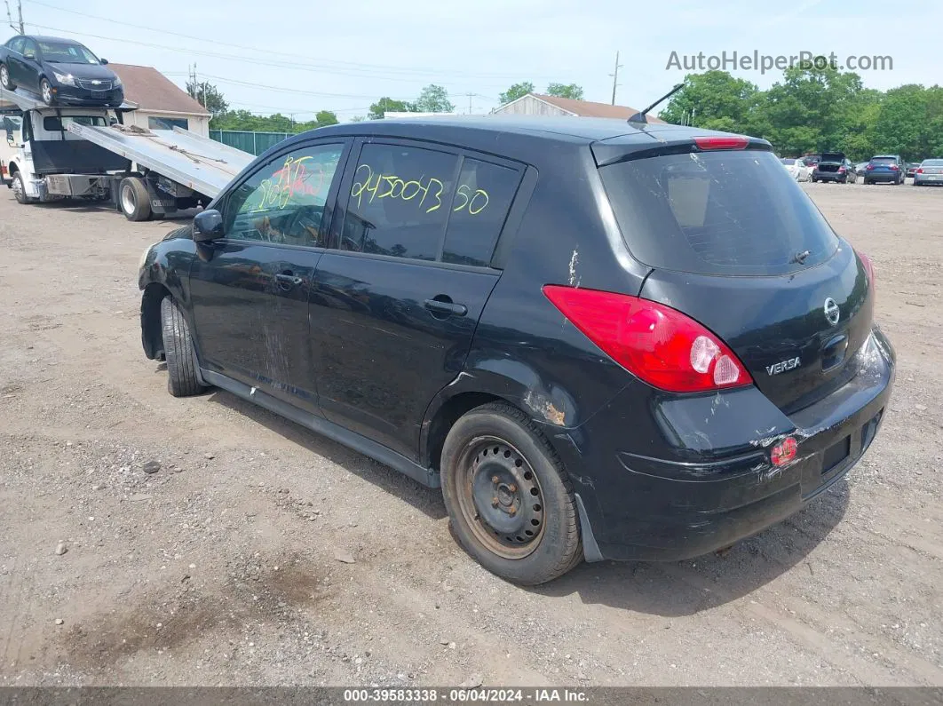 2009 Nissan Versa 1.8s Черный vin: 3N1BC13E29L372262