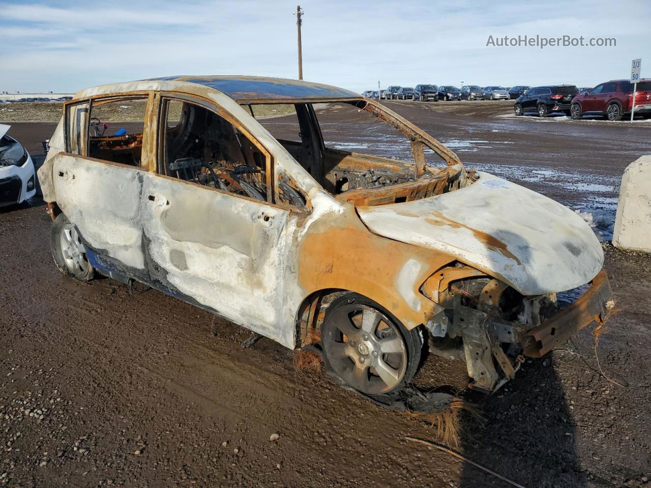 2009 Nissan Versa S Burn vin: 3N1BC13E29L380426