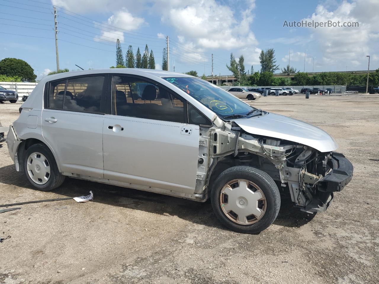 2009 Nissan Versa S Silver vin: 3N1BC13E29L391636