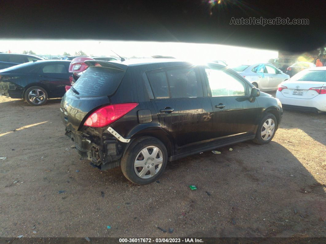 2009 Nissan Versa 1.8 S Black vin: 3N1BC13E29L392530