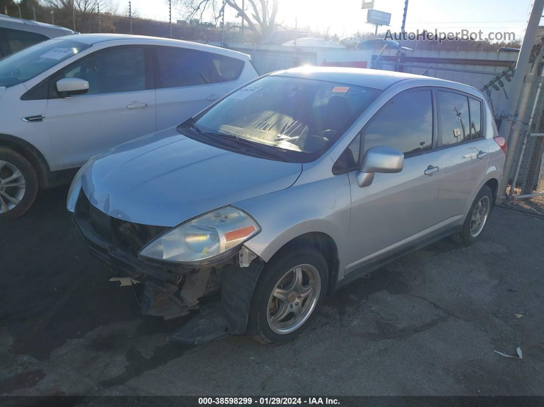 2009 Nissan Versa 1.8s Silver vin: 3N1BC13E29L481756